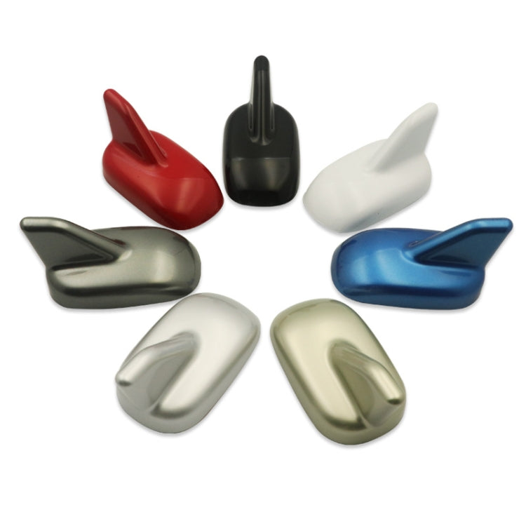 Car Shark Fin Modified Antenna With Signal Reception, Color: White