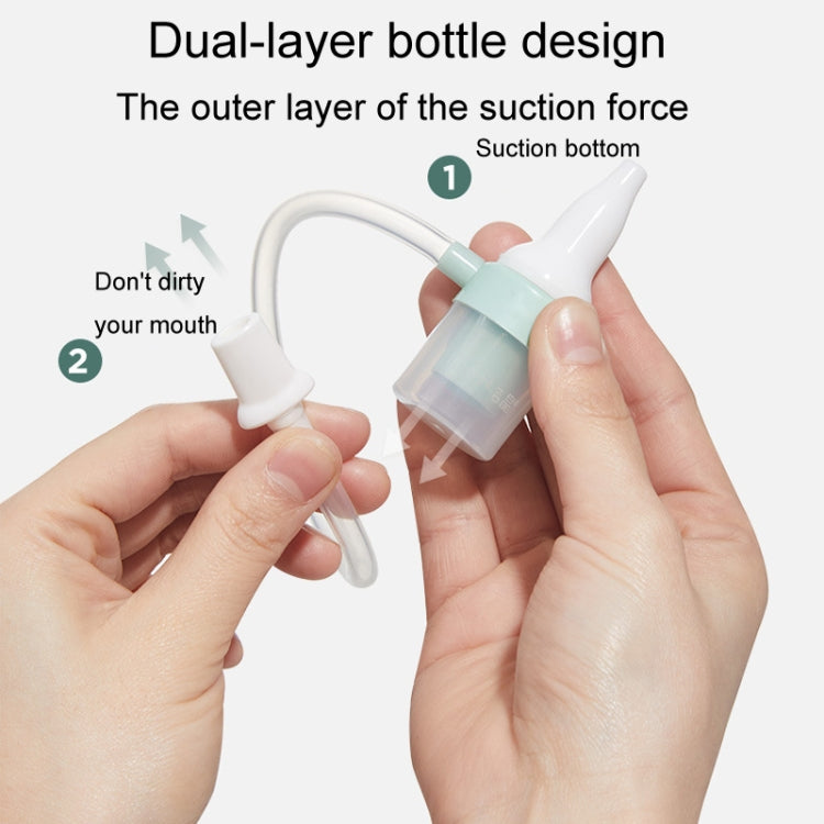 TEN-M JOURNEY Baby Mouth Suction Nasal Aspirator Infant Nasal Cleanser - Pink New And Old Package Random Delivery