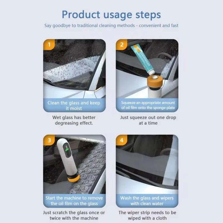 Wireless Electric Window Oil Film Scratch Repair Cleaning Machine - Basic