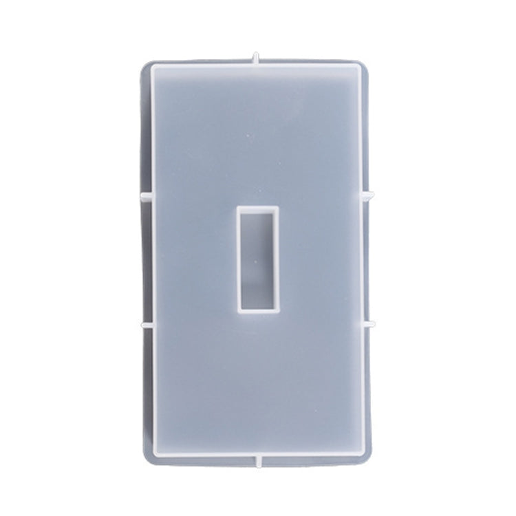 DIY Glue Double Heart-Shaped Hanging Photo Frame Display Stand Silicone Mold, Spec: Base