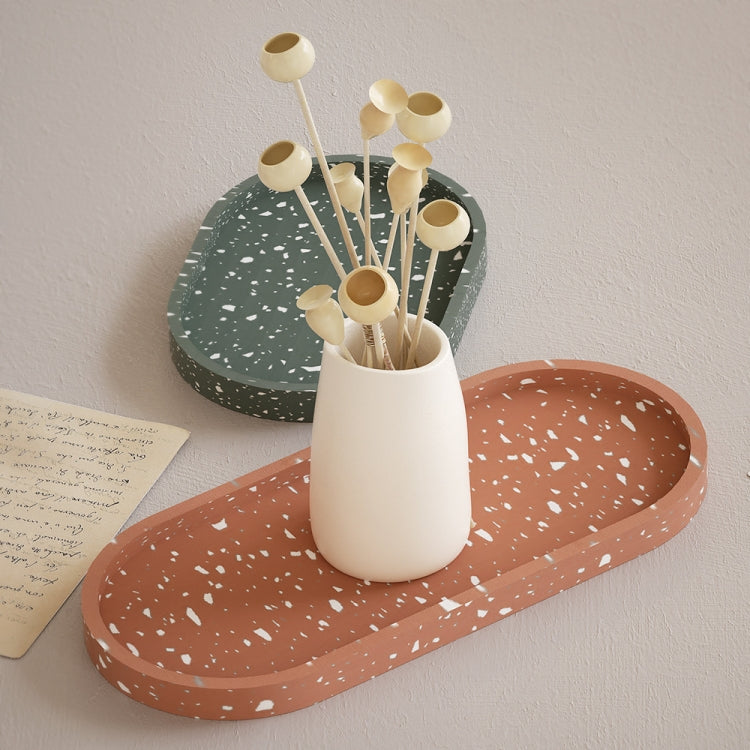 DIY Epoxy Oval Tray Dish Mold Silicone Mold for Flower Pot Base, Spec: 004