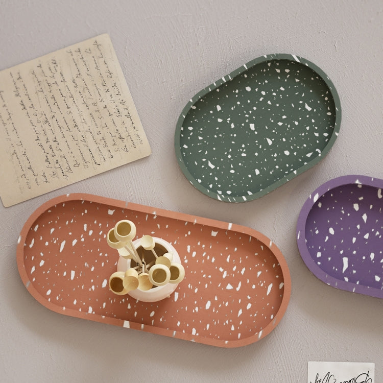 DIY Epoxy Oval Tray Dish Mold Silicone Mold for Flower Pot Base, Spec: 003