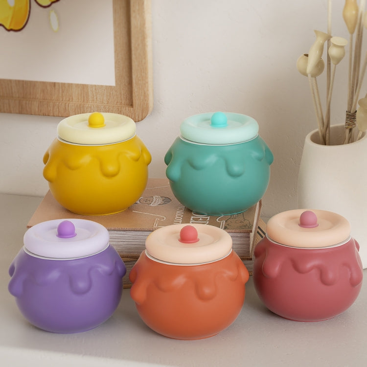 DIY Epoxy Resin Honey Jar Shaped Candle Cup Silicone Mold Storage Box Ornaments DIY Tools - 3362