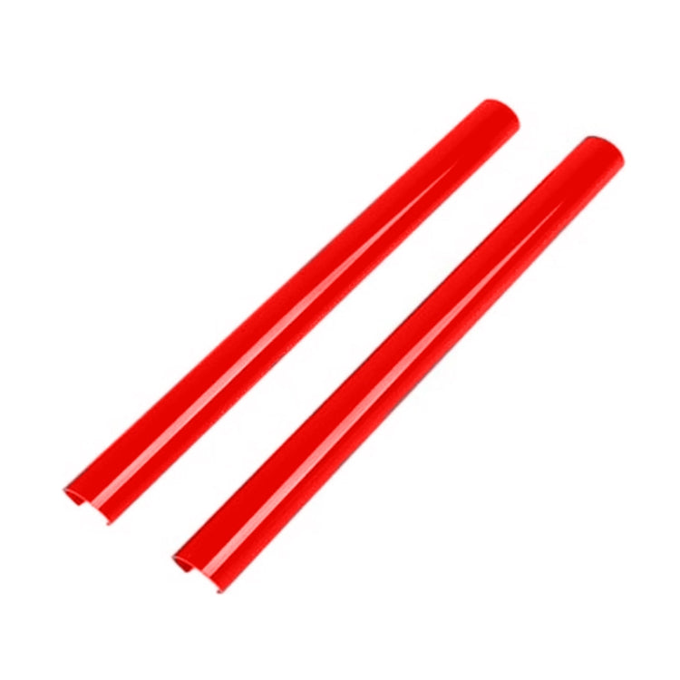 For BMW Bumper Color Change Silicone Decorative Strip, Color: Red B