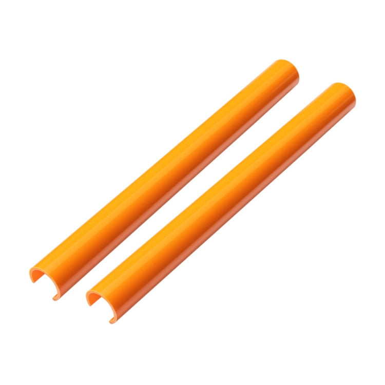 For BMW Bumper Color Change Silicone Decorative Strip, Color: Orange B