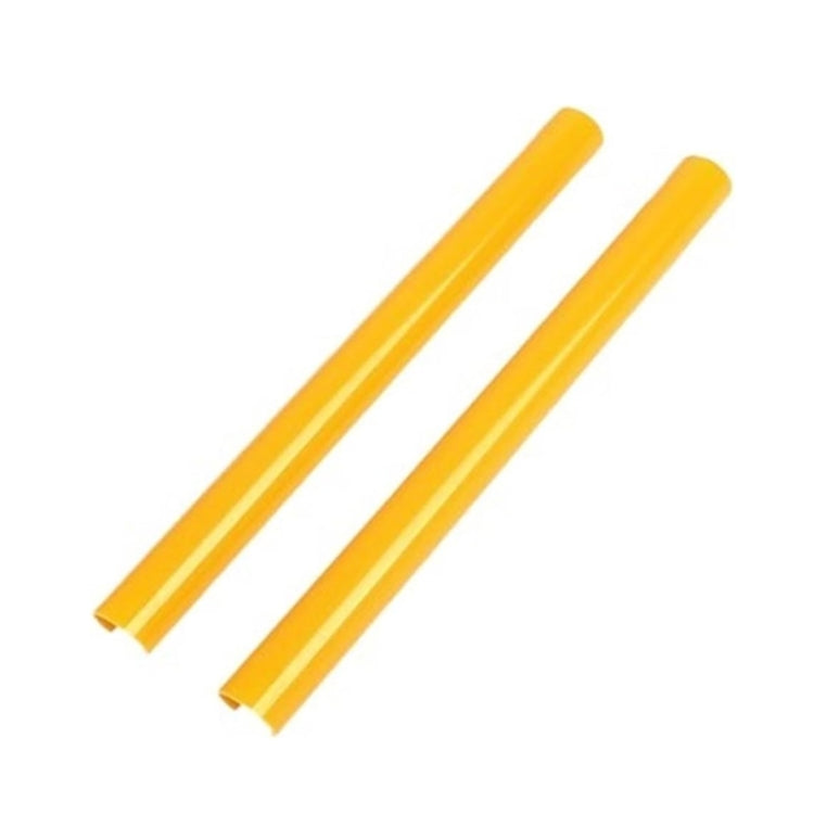 For BMW Bumper Color Change Silicone Decorative Strip, Color: Yellow B