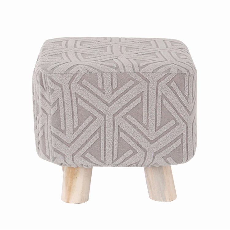 Stretch Universal All-Inclusive Stool Cover Household Seat Dust-Proof Protector, Style: Square Gray