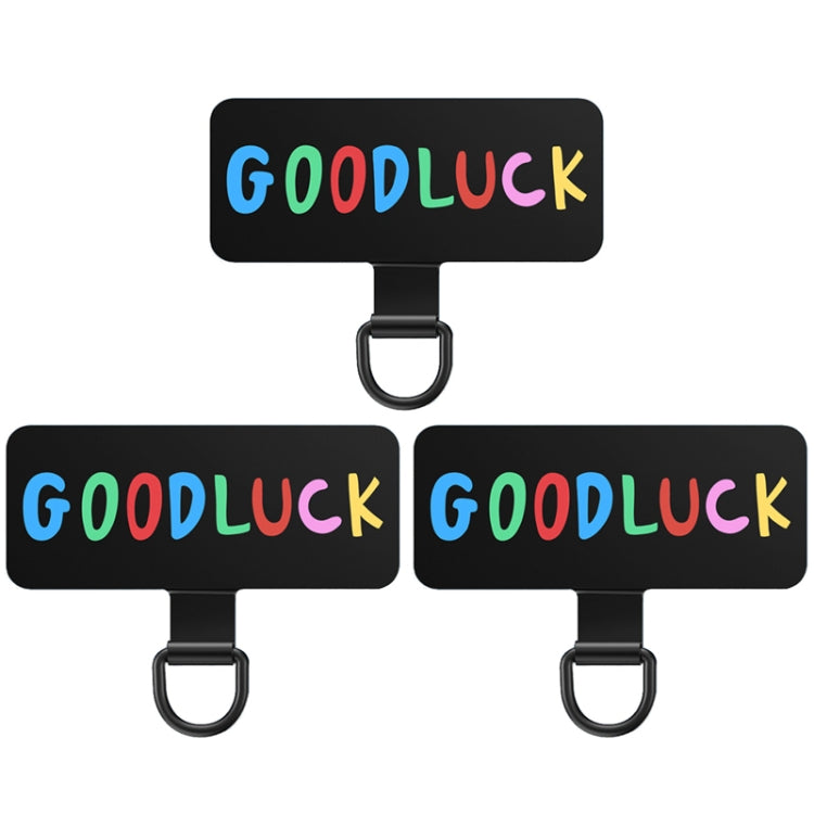 3pcs Stainless Steel Mobile Phone Lanyard Gasket Universal Hand Strap Fixed Connector