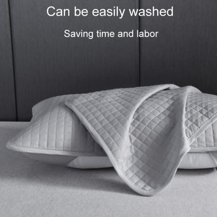 48cm x 74cm 1pair Household Anti-Sweat And Dirt-Insulating Cotton Pillowcases