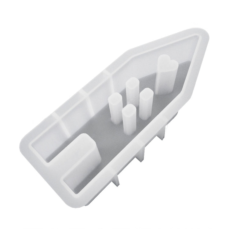 DIY Epoxy Easter Desktop Decoration Candle Silicone Mold, Spec: House 001