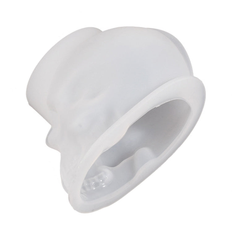 DIY Epoxy Candle Skull Keychain Pendant Silicone Mold Halloween Ornaments Mold, Spec: L