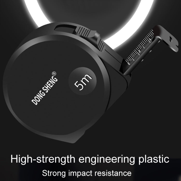 DONG GSHENG High Precision Home Use Steel Utility Scale Thickened Measuring Tape, Model: Blue Shell White Frosted 10m x 25mm