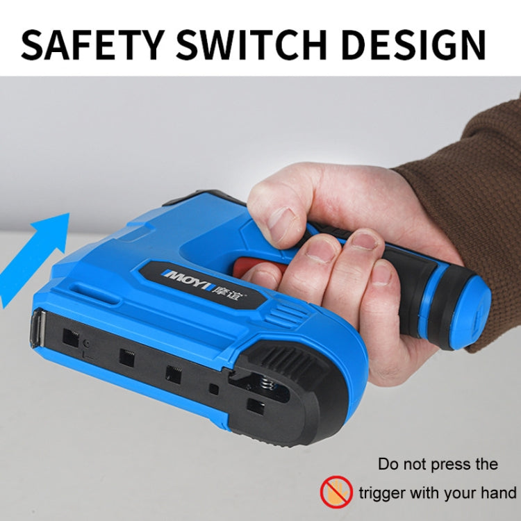 MOYI Home Portable Wireless Electric Nail Woodworking Tools - Blue