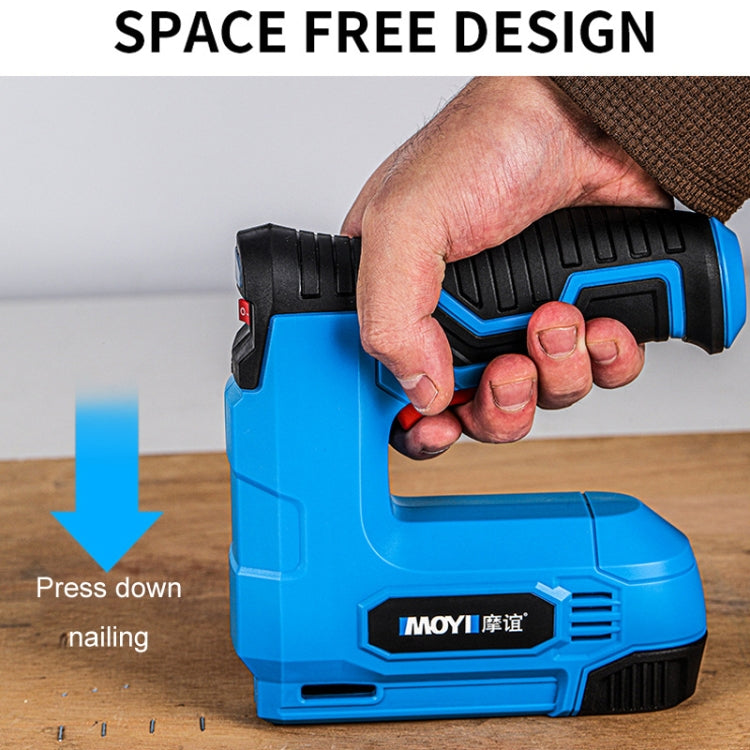MOYI Home Portable Wireless Electric Nail Woodworking Tools - Blue