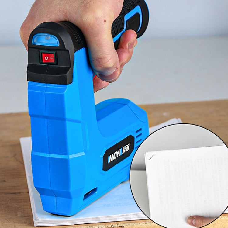 MOYI Home Portable Wireless Electric Nail Woodworking Tools - Blue
