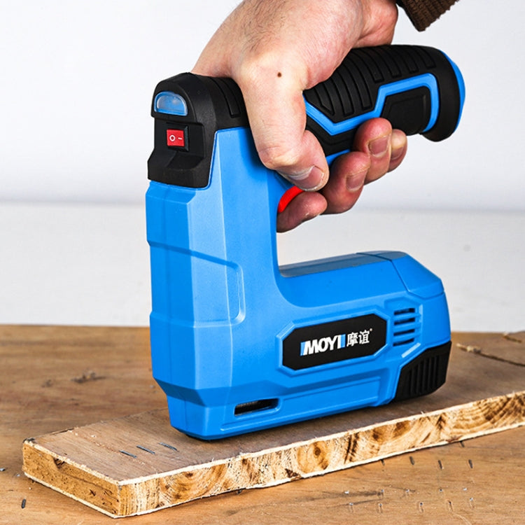 MOYI Home Portable Wireless Electric Nail Woodworking Tools - Blue