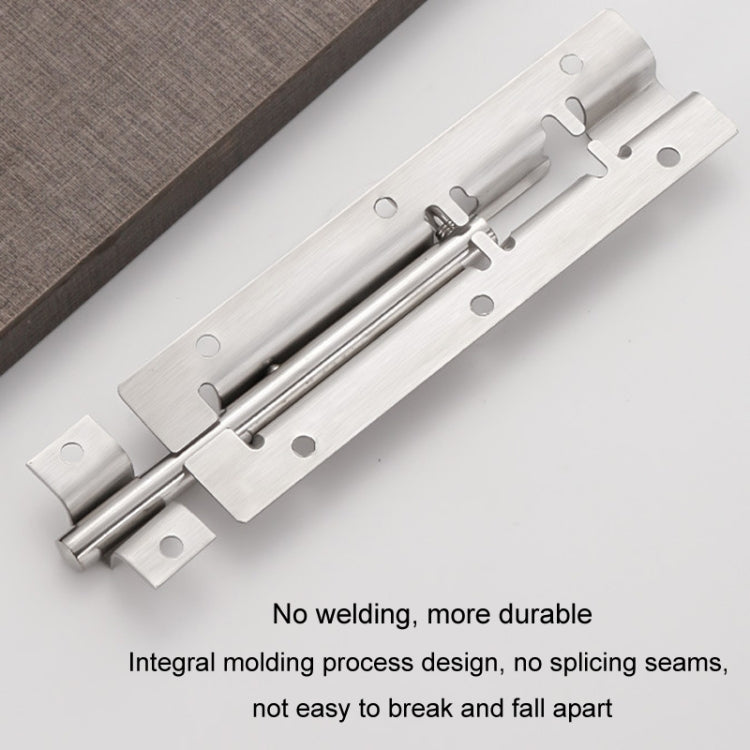 2 inch Stainless Steel Latch Door Bolt Bathroom Wooden Door And Window Anti-Theft Latch Lock