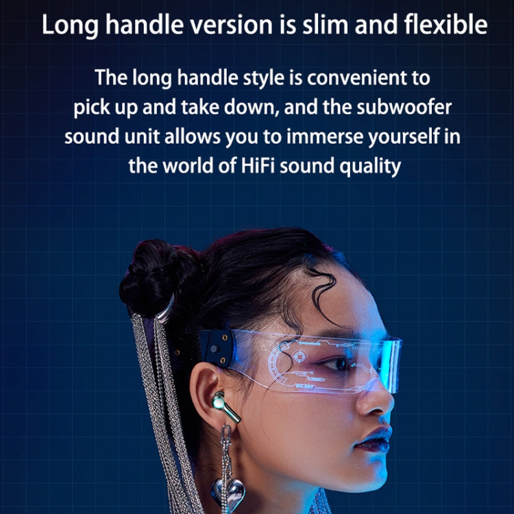 M21 2pairs Bluetooth 5.2 Earphones TWS Wireless Couple Noise Canceling Waterproof Earbuds - Black
