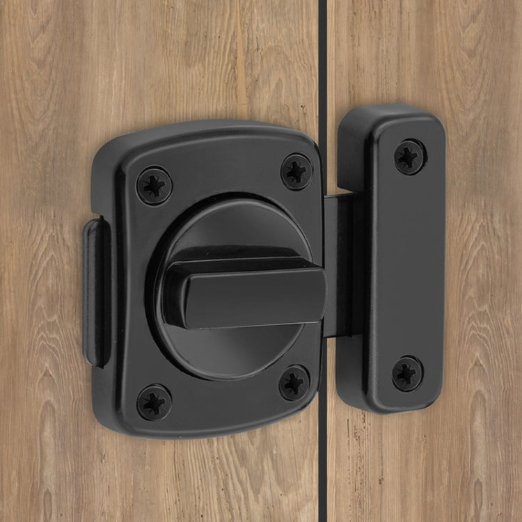 Stainless Steel Rotate Bolt Latch Anti-Theft Security Bathroom Door Lock Spring Latch, Specification: Large Red Bronze
