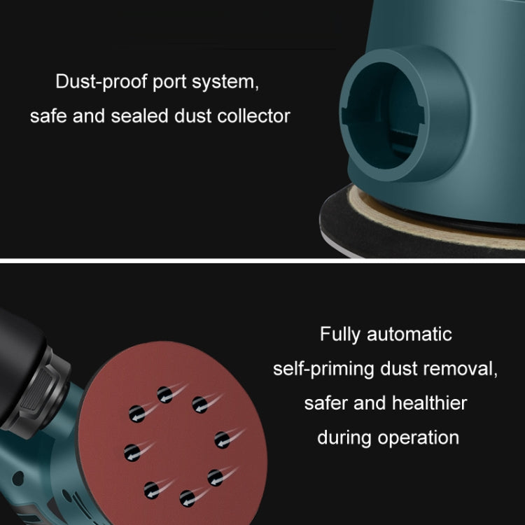 8pcs /Set UK Plug MOYI Small Polishing Sandpaper Machine Woodworking Electric Disc Sander