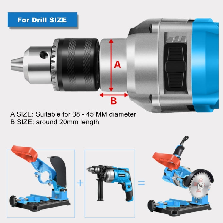 MOYI Small Multifunctional Modified Table Saw Electric Drill Angle Grinder Fixed Bracket - 6105B