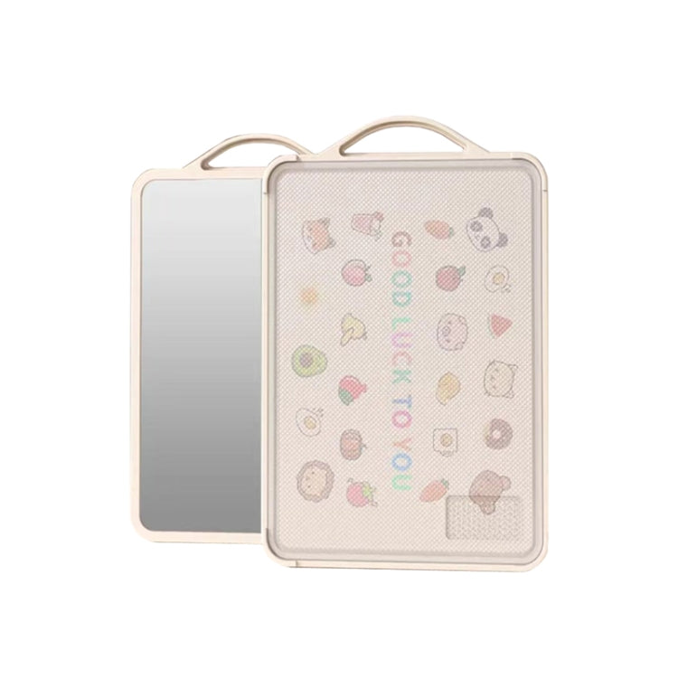 Household Stainless Steel Double Sided Cutting Board Thickened Antibacterial Chopping Board, Model: Medium Smooth Surface