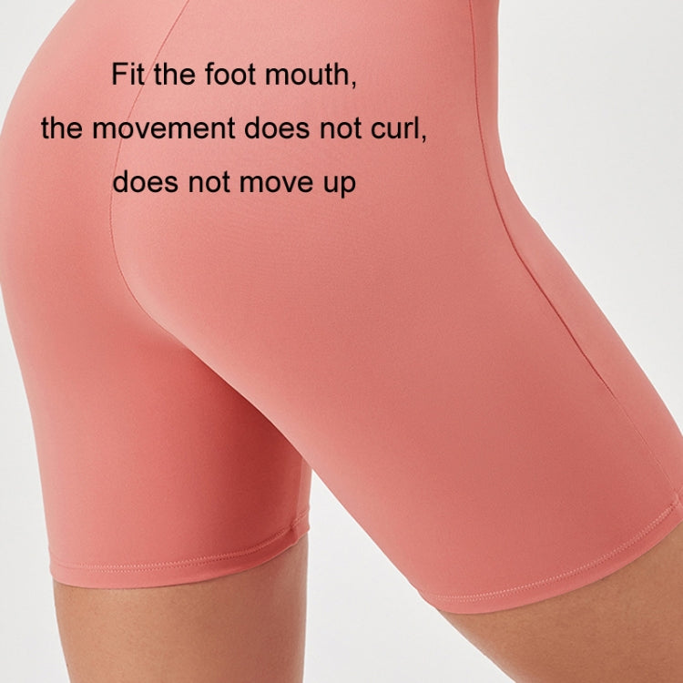 Women Square Neck Tight Quick-drying Yoga Short-sleeved Jumpsuit, Size: XXL