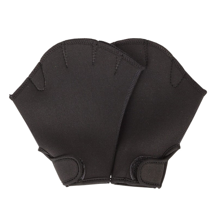 Swimming Training Duck Palm Webbing Multifunctional Snorkeling Gloves, Size: L