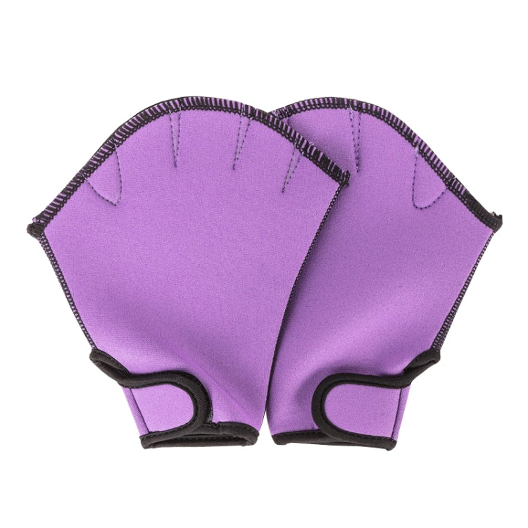 Swimming Training Duck Palm Webbing Multifunctional Snorkeling Gloves, Size: L