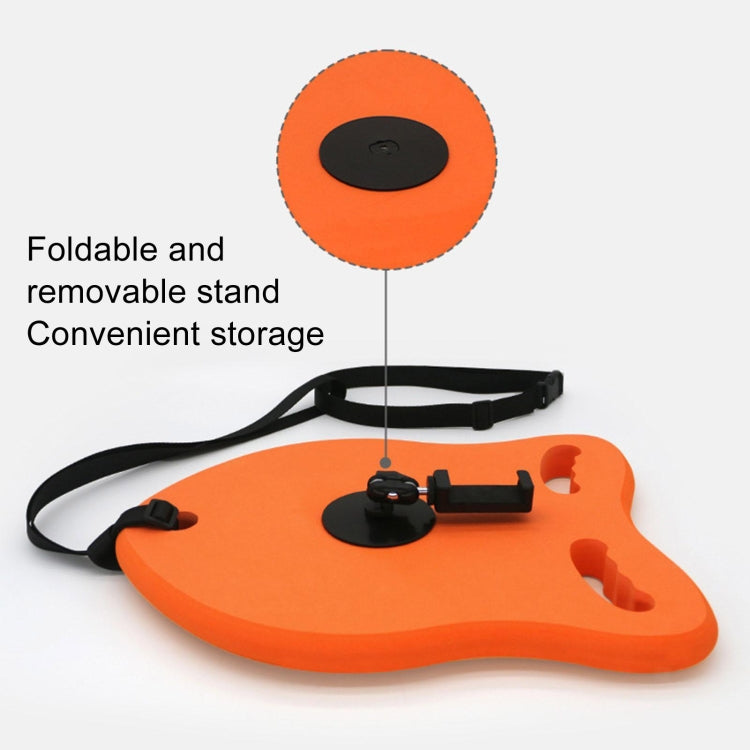 Swimming Floating Board Cell Phone Camera Shooting Auxiliary Equipment With Phone Stand+Traction Rope+Waterproof Bag