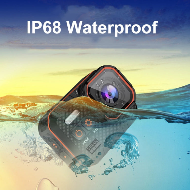 SC002 4K/60FPS IP68 Waterproof WiFi HD Mini Outdoor Sports Diving Camera, Color: Black+128G
