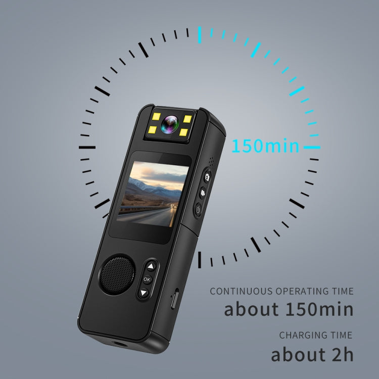 High-Definition Night Vision Portable Outdoor Sports Recorder Camera - CS11