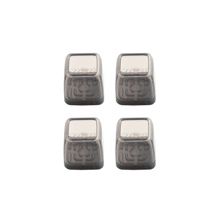 4pcs / Set Thickened Wear-Resistant Table And Chair Leg Covers Household Quiet Non-Slip Stool Foot Protector, Style: Mini Small Square Light Gray