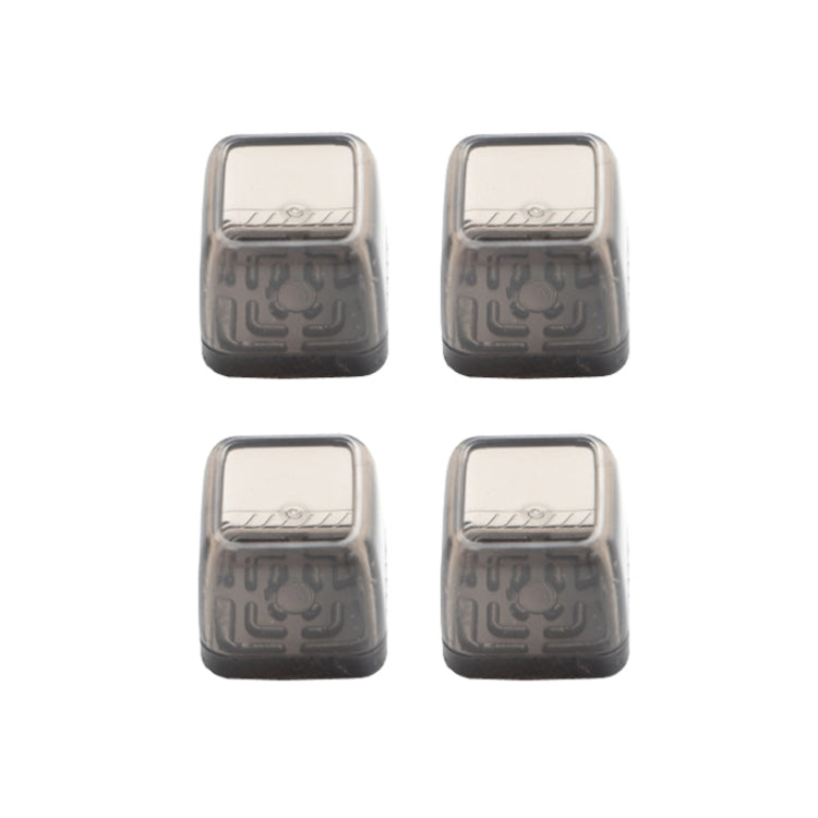 4pcs / Set Thickened Wear-Resistant Table And Chair Leg Covers Household Quiet Non-Slip Stool Foot Protector, Style: Medium Square Light Gray