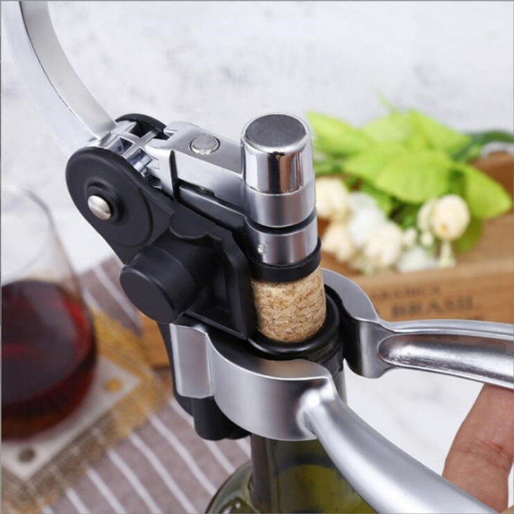 Wine Opener Corkscrew Household Zinc Alloy Manual Bottle Opener, Color: Bronze Color