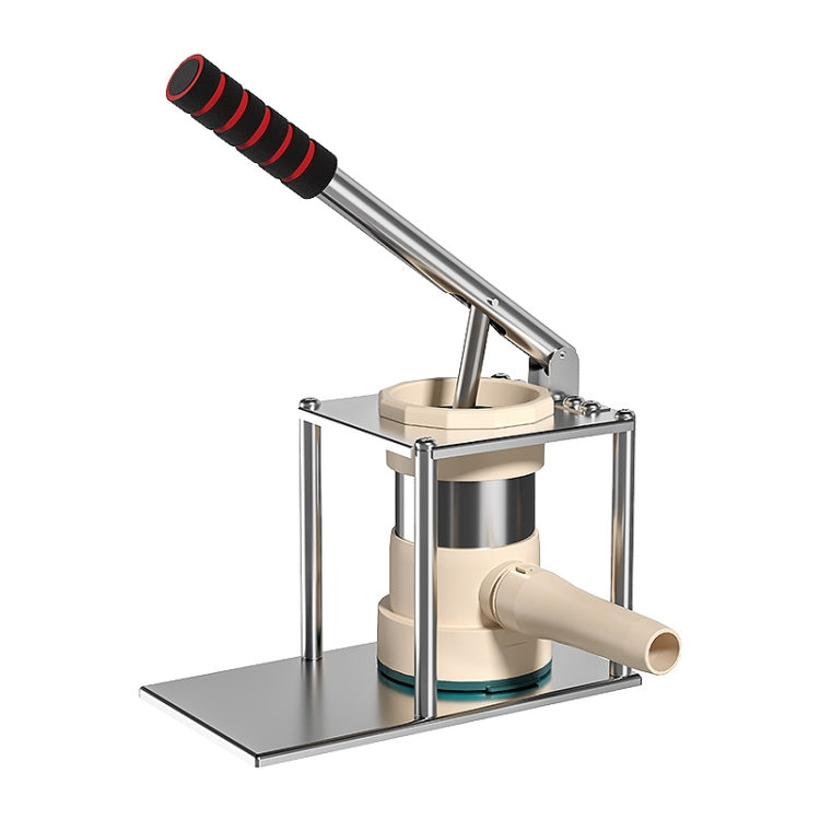 Lever Press Sausage Maker Vertical Fast Manual Sausage Stuffer Tool With 5 Nozzles