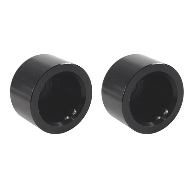 For Harley Davidson Motorcycle Modified Front Axle Wheel Covers Front Axle Decorative Cover - Black