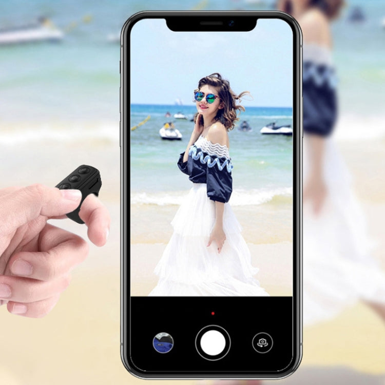Bluetooth 3 Keys Remote Finger Ring Video Controller Novel Page Flip Photo Tool