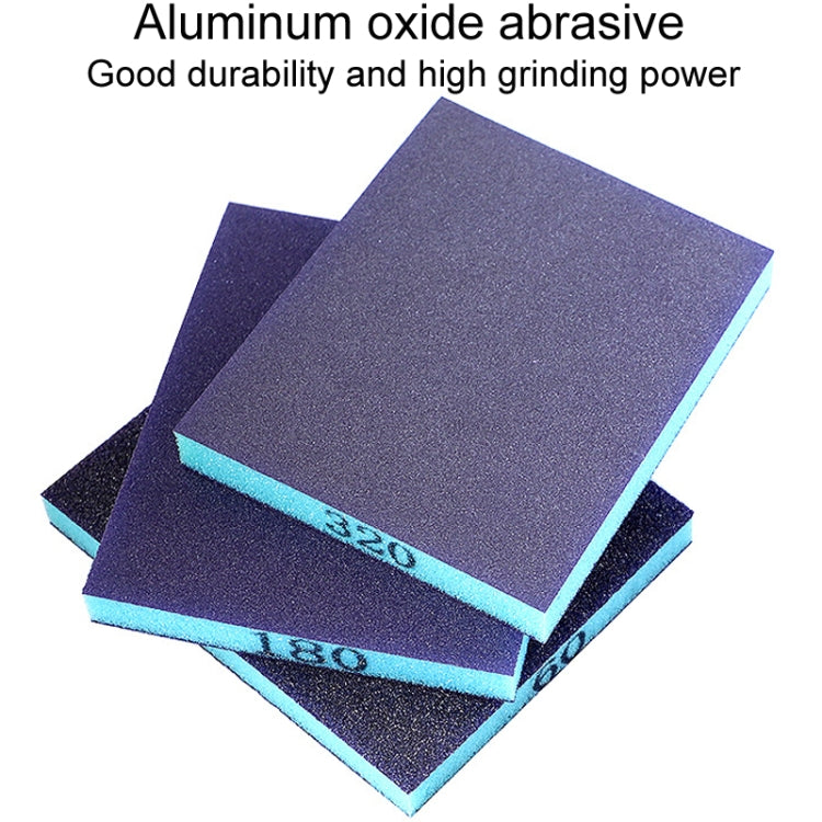 80# Woodworking Polishing Metal Rust Removal Wet And Dry Sponge Sandpaper