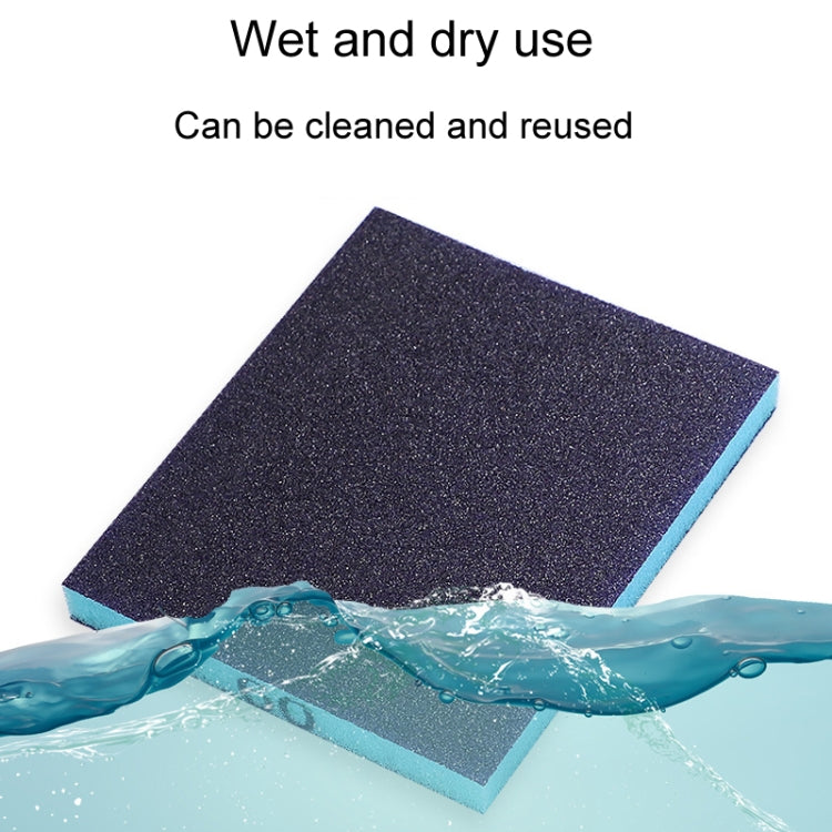 320# Woodworking Polishing Metal Rust Removal Wet And Dry Sponge Sandpaper