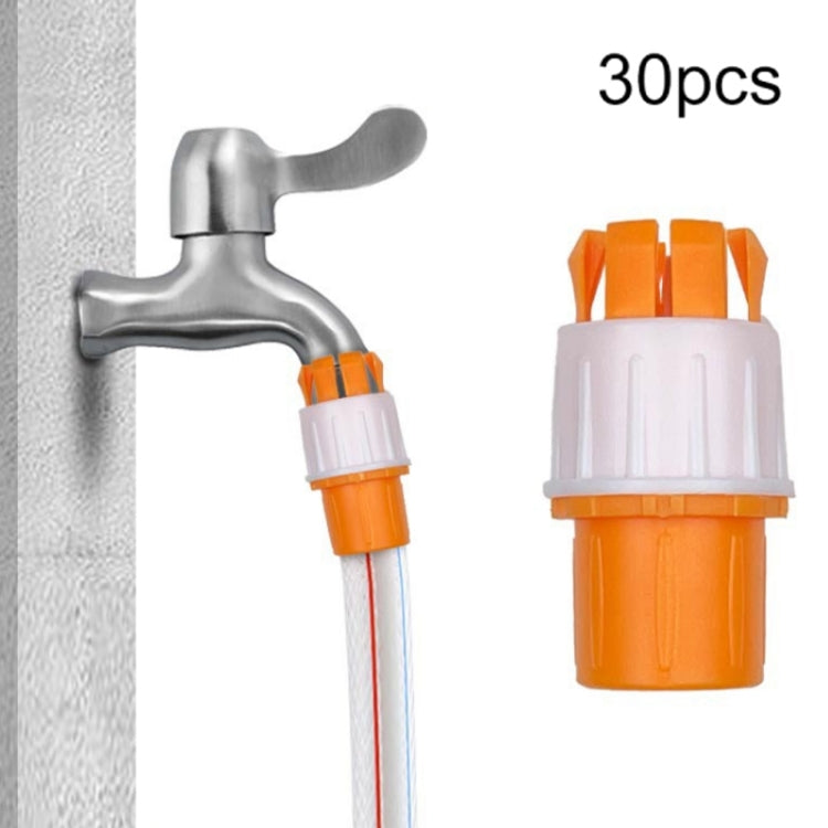 30pcs Faucet Connector Hose To Hard Tube Quick Connector - Small