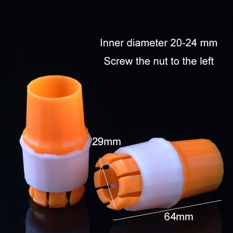 30pcs Faucet Connector Hose To Hard Tube Quick Connector - Small
