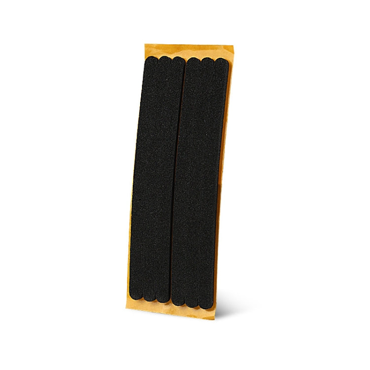 6pcs /Pack Anti-friction Soft Shoe Side Stickers Anti-falling Heel Posterior Stickers, Color: Black Thin Strip