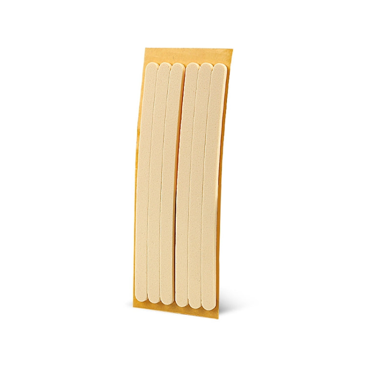 6pcs /Pack Anti-friction Soft Shoe Side Stickers Anti-falling Heel Posterior Stickers, Color: Skin Color Thin Strip