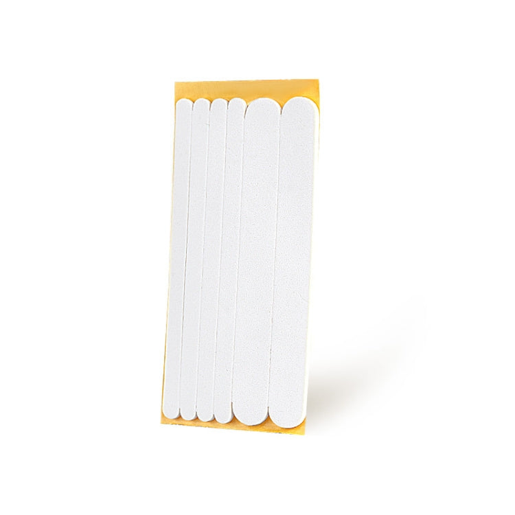 6pcs /Pack Anti-friction Soft Shoe Side Stickers Anti-falling Heel Posterior Stickers, Color: White EVA
