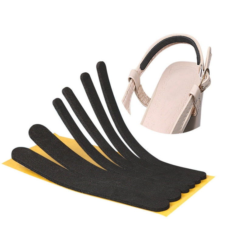 6pcs /Pack Anti-friction Soft Shoe Side Stickers Anti-falling Heel Posterior Stickers, Color: Gray Thin Strip
