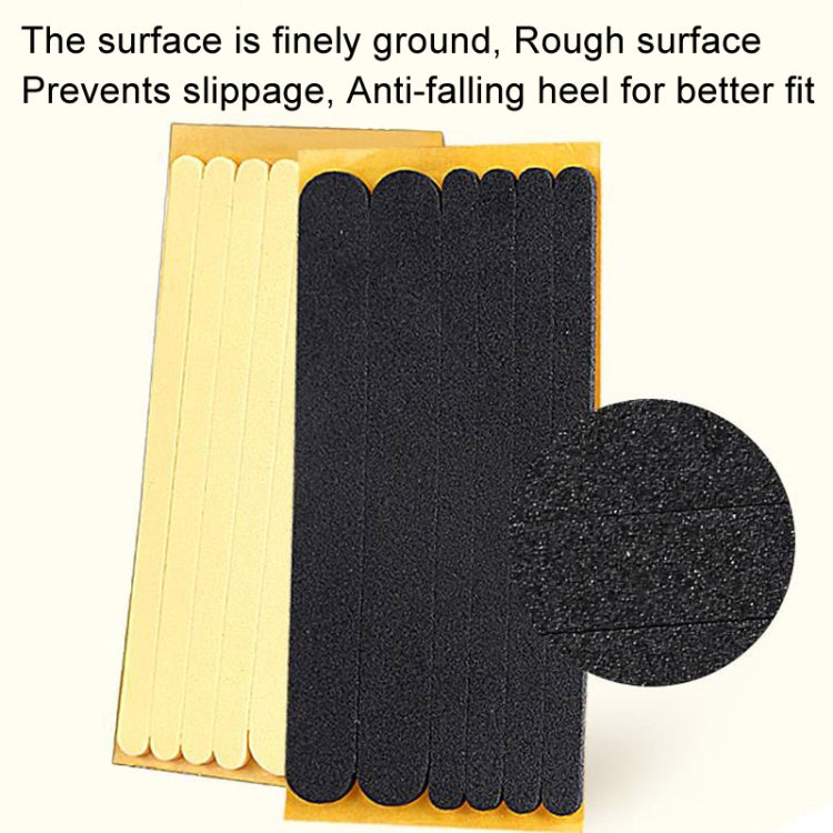 6pcs /Pack Anti-friction Soft Shoe Side Stickers Anti-falling Heel Posterior Stickers, Color: Gray Thin Strip