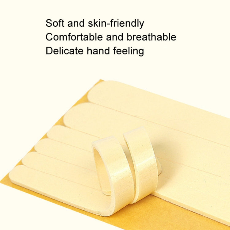 6pcs /Pack Anti-friction Soft Shoe Side Stickers Anti-falling Heel Posterior Stickers, Color: White EVA