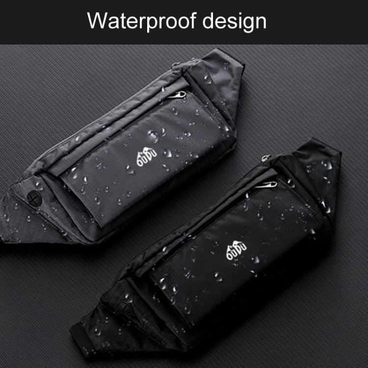 OUDU Outdoor Sports Waist Pack Male And Female Running Waterproof Cell Phone Bag