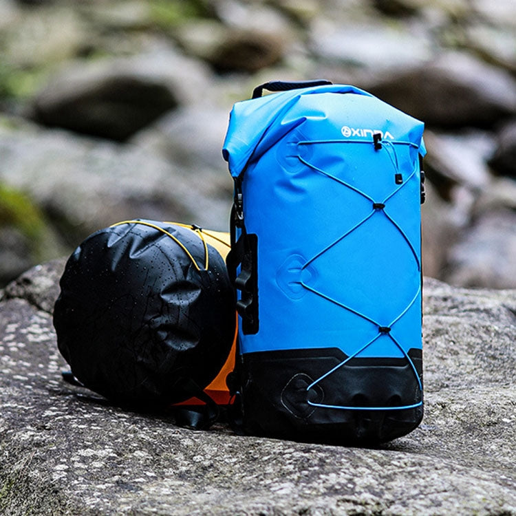 XINDA XD-BAG19 IPX7 Waterproof Outdoor Stream Tracing Backpack Diving Bag, Color: Black-26L